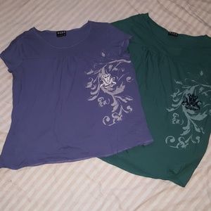BCBG paris bundle of 2 shirts